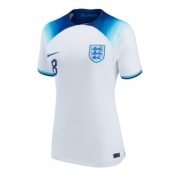 Koszulka piłkarska Anglia Jordan Henderson #8 Strój Domowy dla kobiety MŚ 2022 tanio Krótki Rękaw